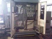 picture of retrofitted Okuma electrical panel 
