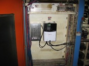 picture of retrofitted Devlieg 4K60 spindle drive panel 